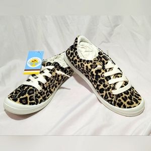 Beneker Cheetah Print Sneakers, Size 7